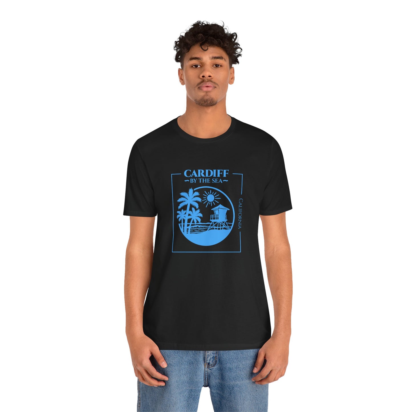 Cardiff By The Sea Beach T-Shirt (Unisex)