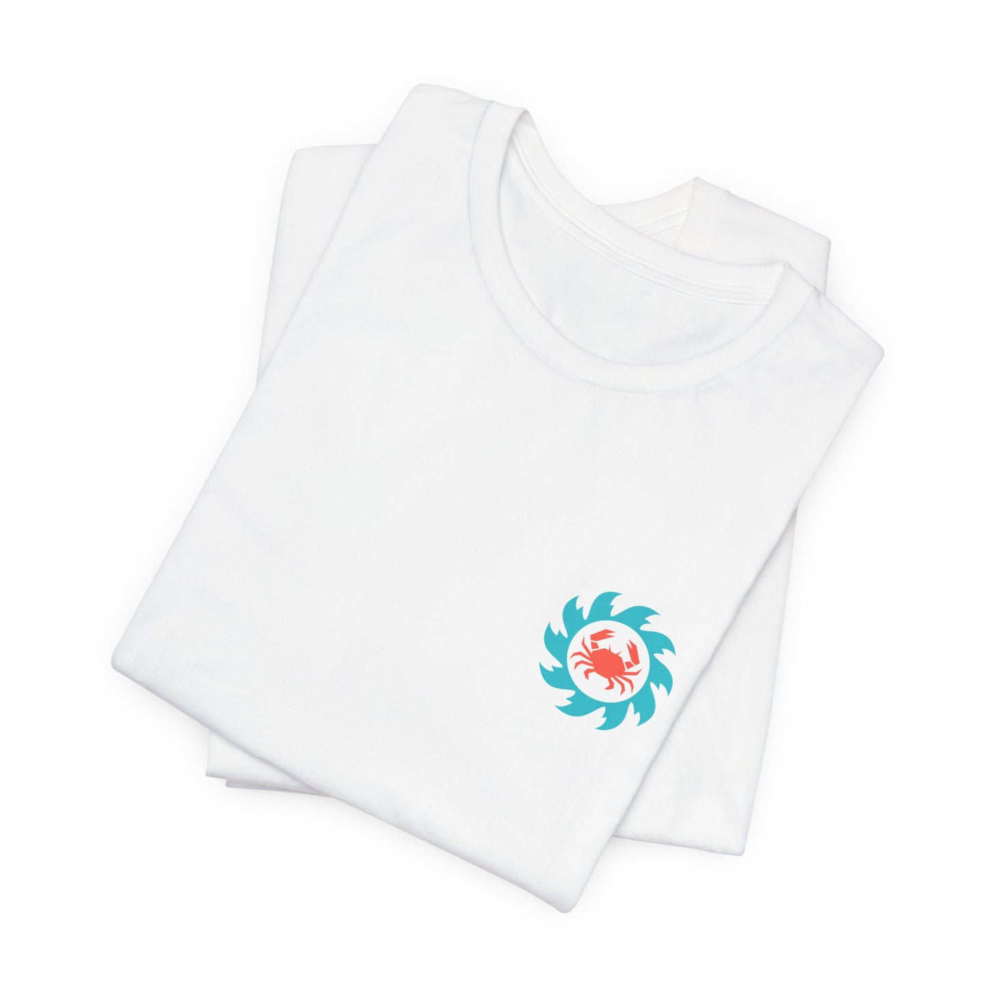 Solva Crabs Vintage Unisex T-Shirt - 'Crancod Solfach' (Double Sided)
