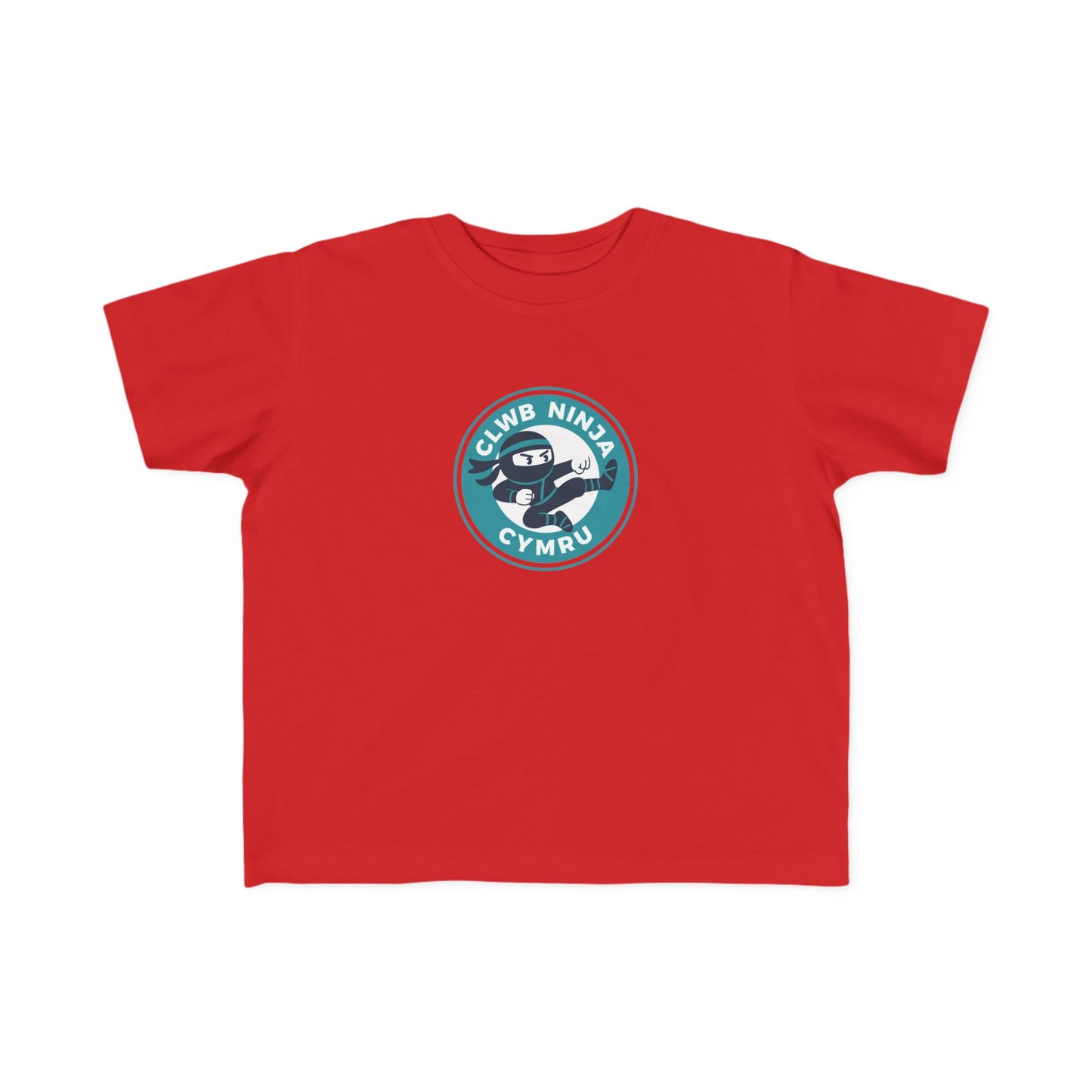 Toddler Ninja T-Shirt - 'Clwb Ninja Cymru'