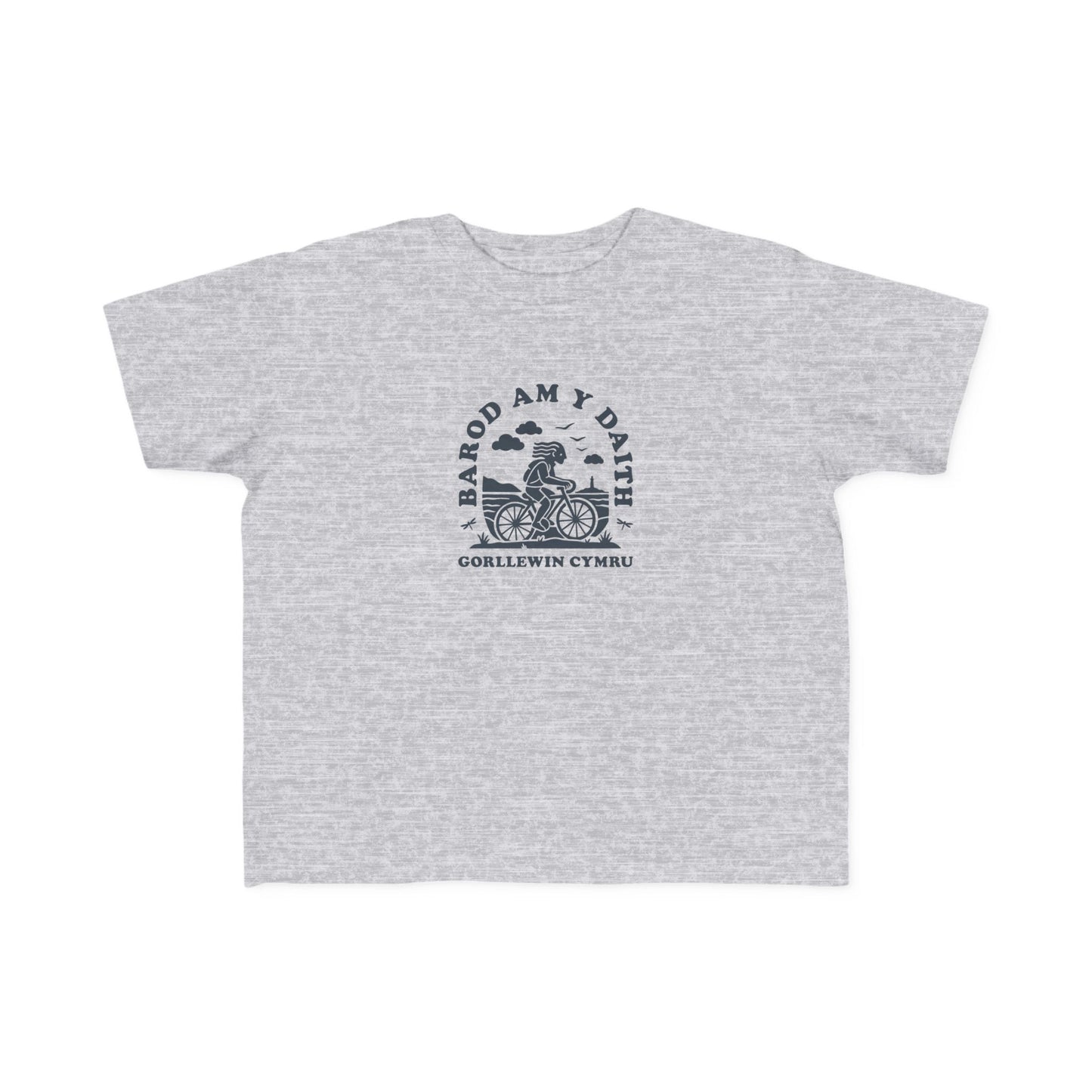 Toddler West Wales T-Shirt - 'Barod Am Y Daith'