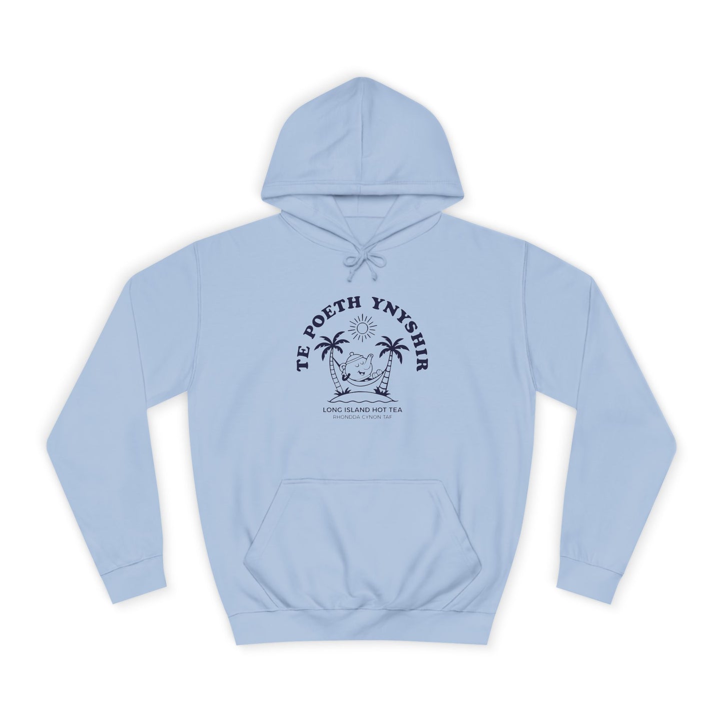 'Te Poeth Ynyshir' Unisex Hoodie (Long Island Hot Tea)
