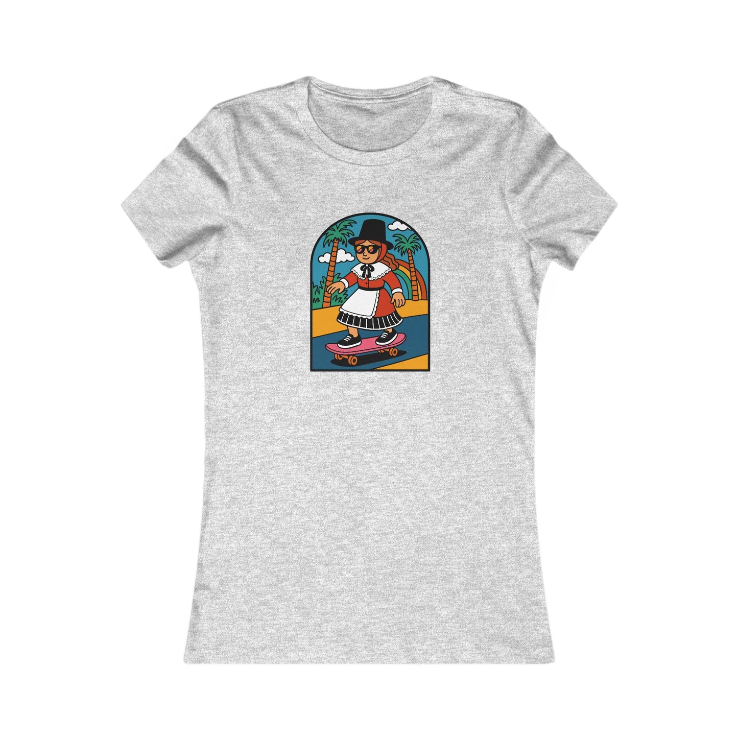 Women's Welsh Skateboard Graphic Tee