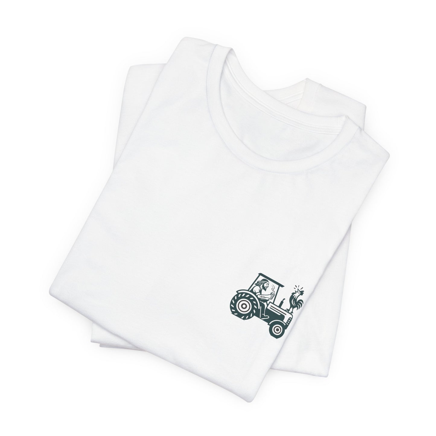 Coffi y Ffermwyr (Farmers Coffee) Unisex Tee - Double Sided