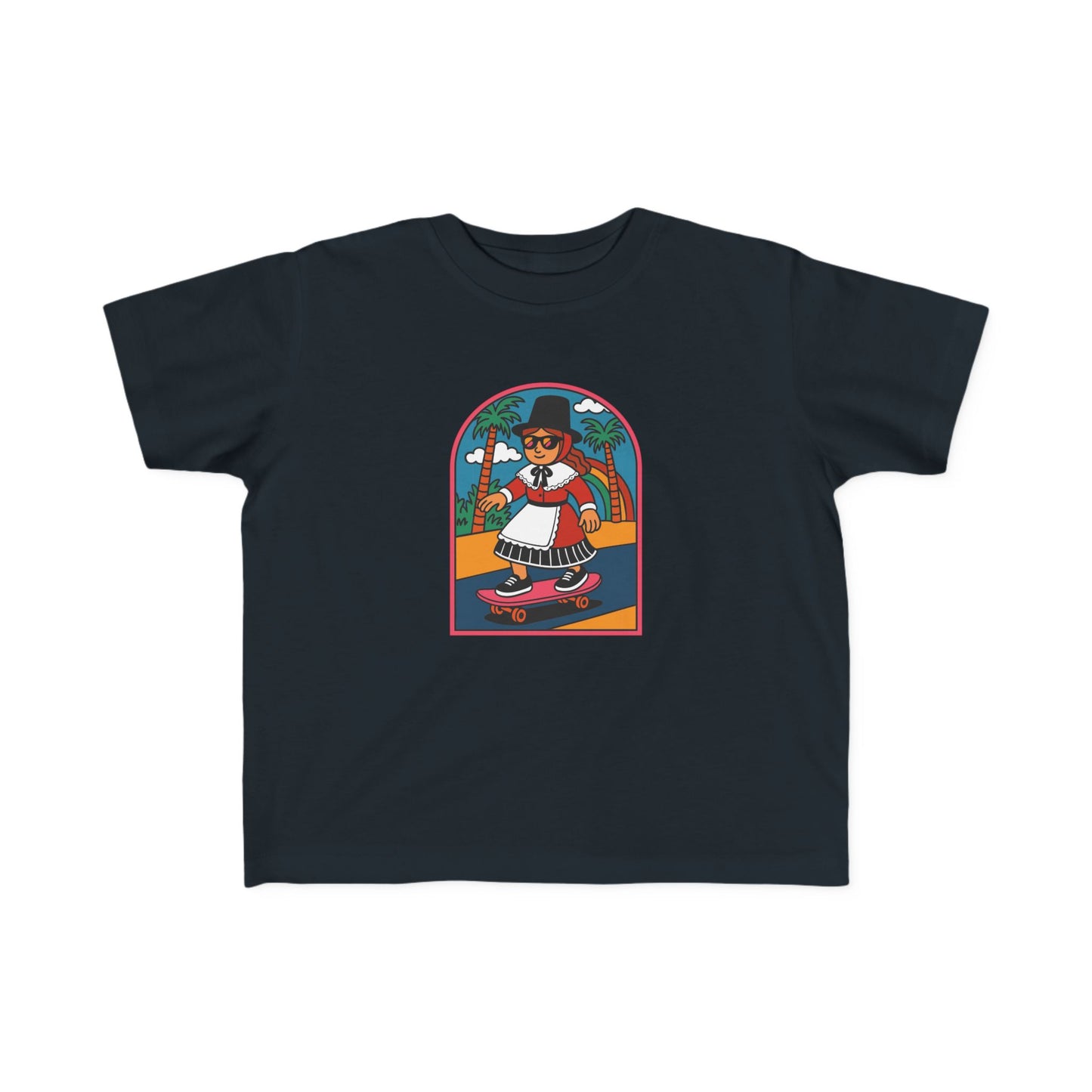 Toddler Welsh Skateboard T‑Shirt
