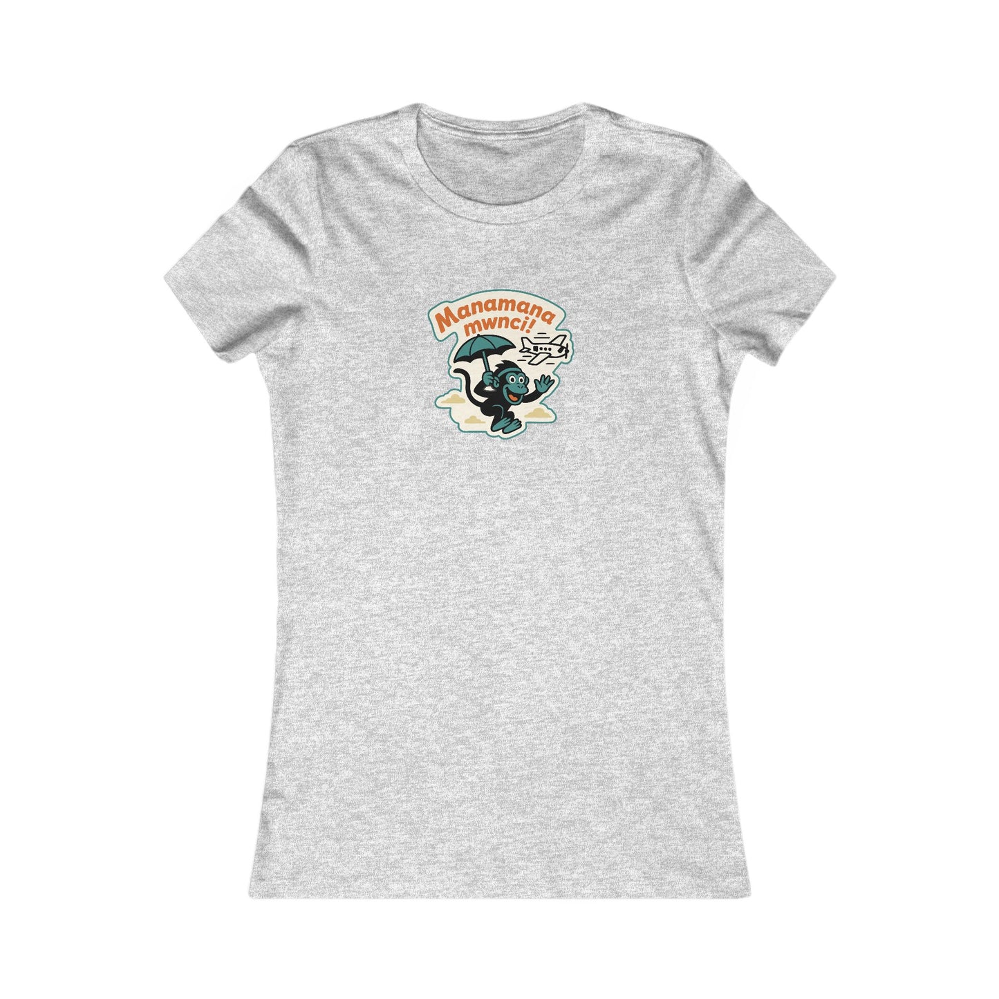 Women's 'Manamana Mwnci' Graphic T-Shirt