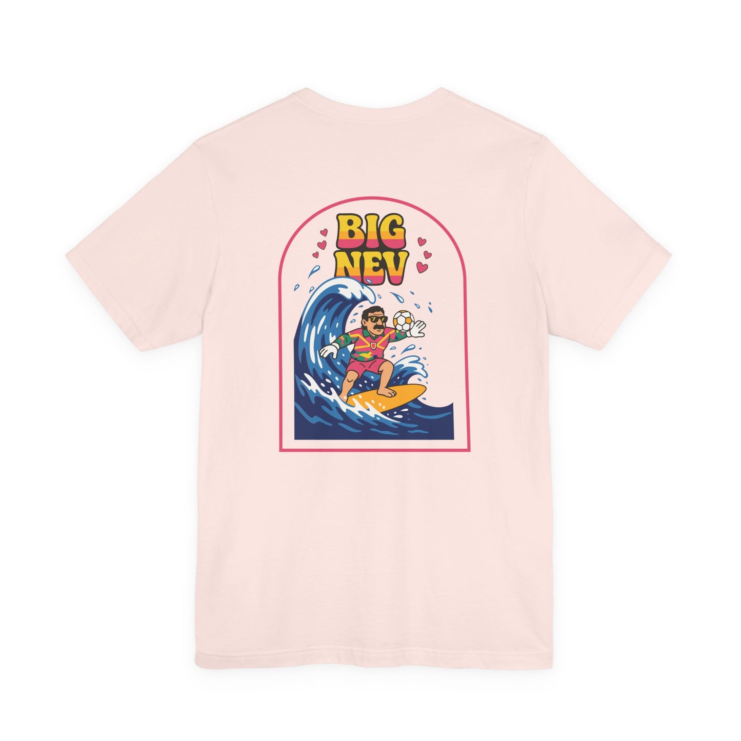 'Big Nev' Surf Graphic Tee — Double Sided