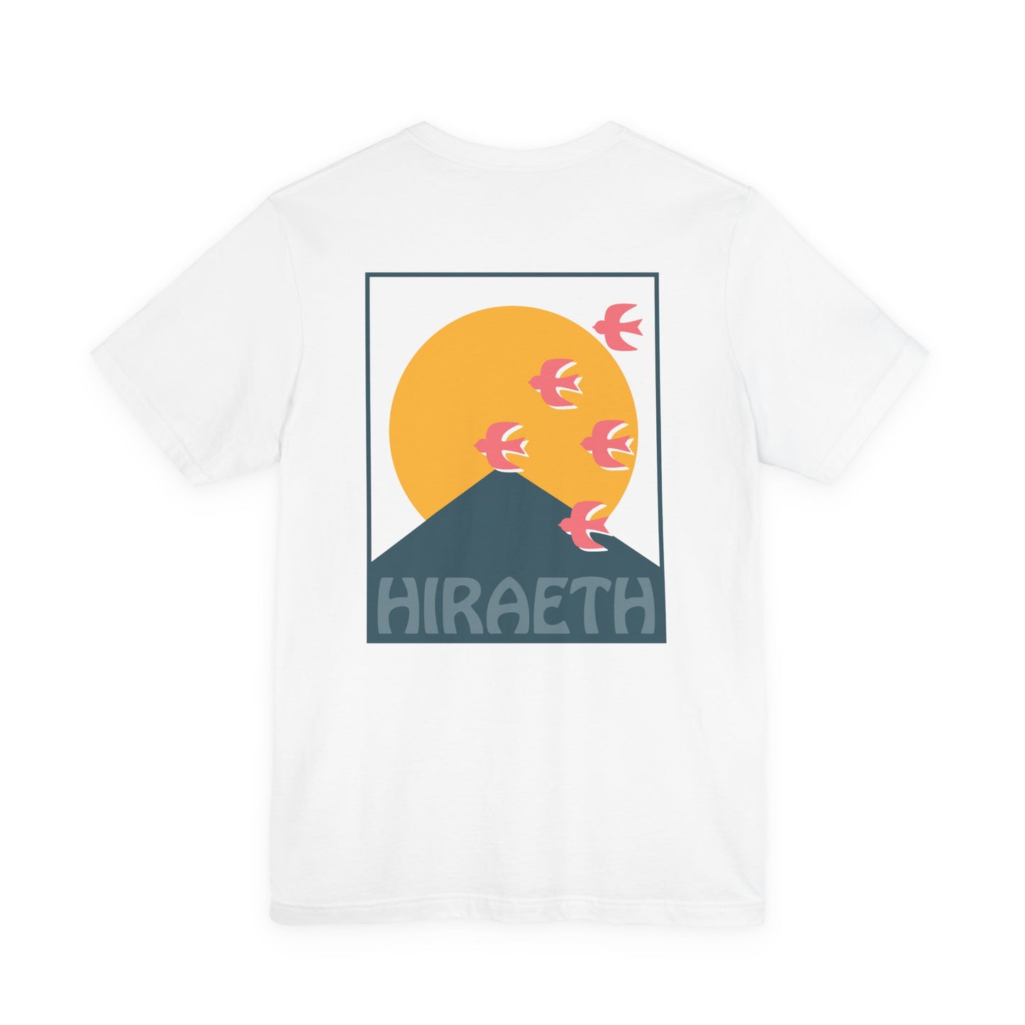 Hiraeth Yr Wyddfa Tee (Unisex) - Sunset & Swallows Double Sided T‑Shirt