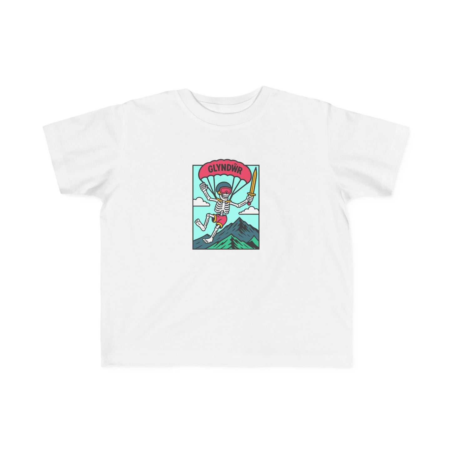 Toddler Owain Glyndŵr Parachute T-Shirt