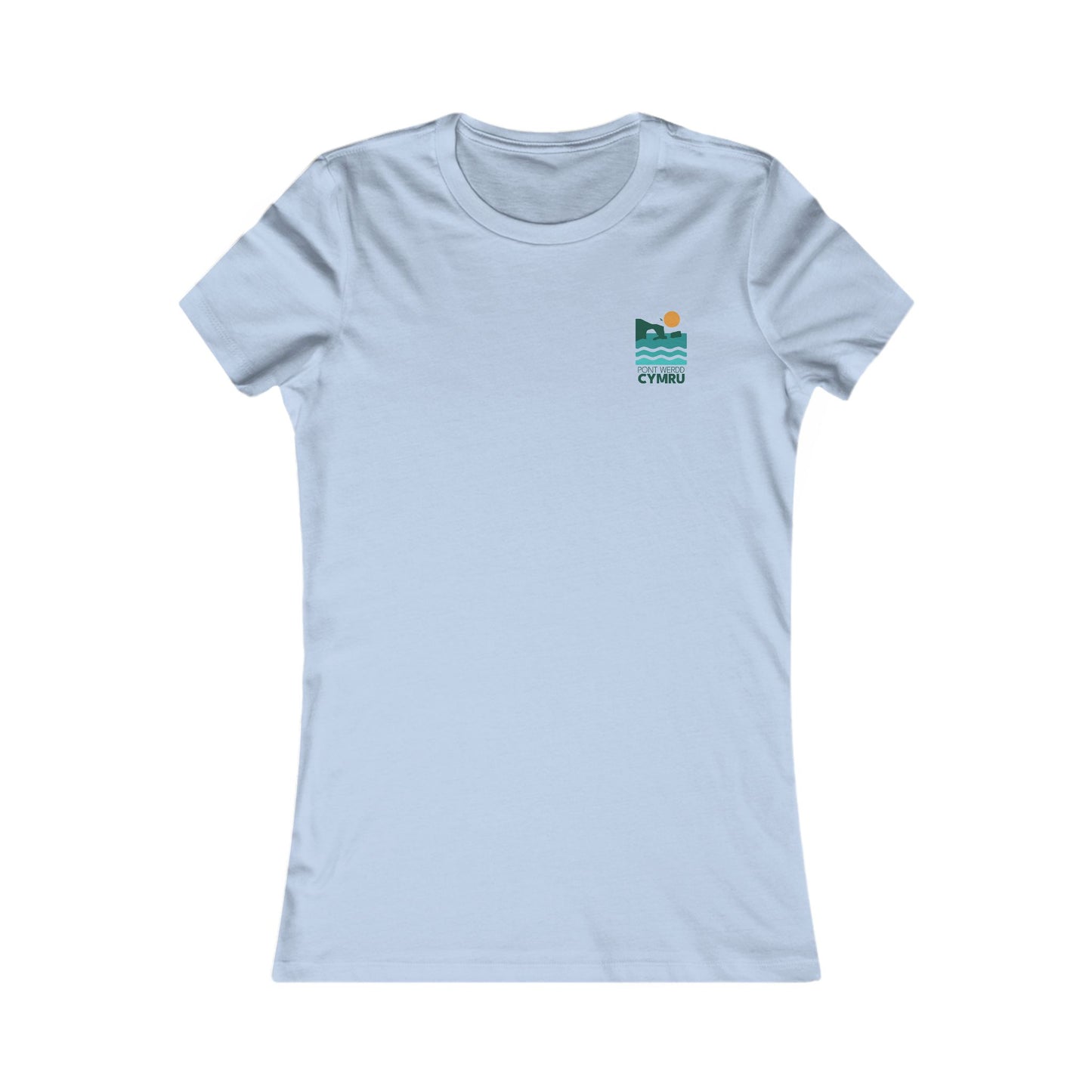 Women's 'Pont Werdd Cymru' Tee – Minimalist 'Green Bridge Of Wales'