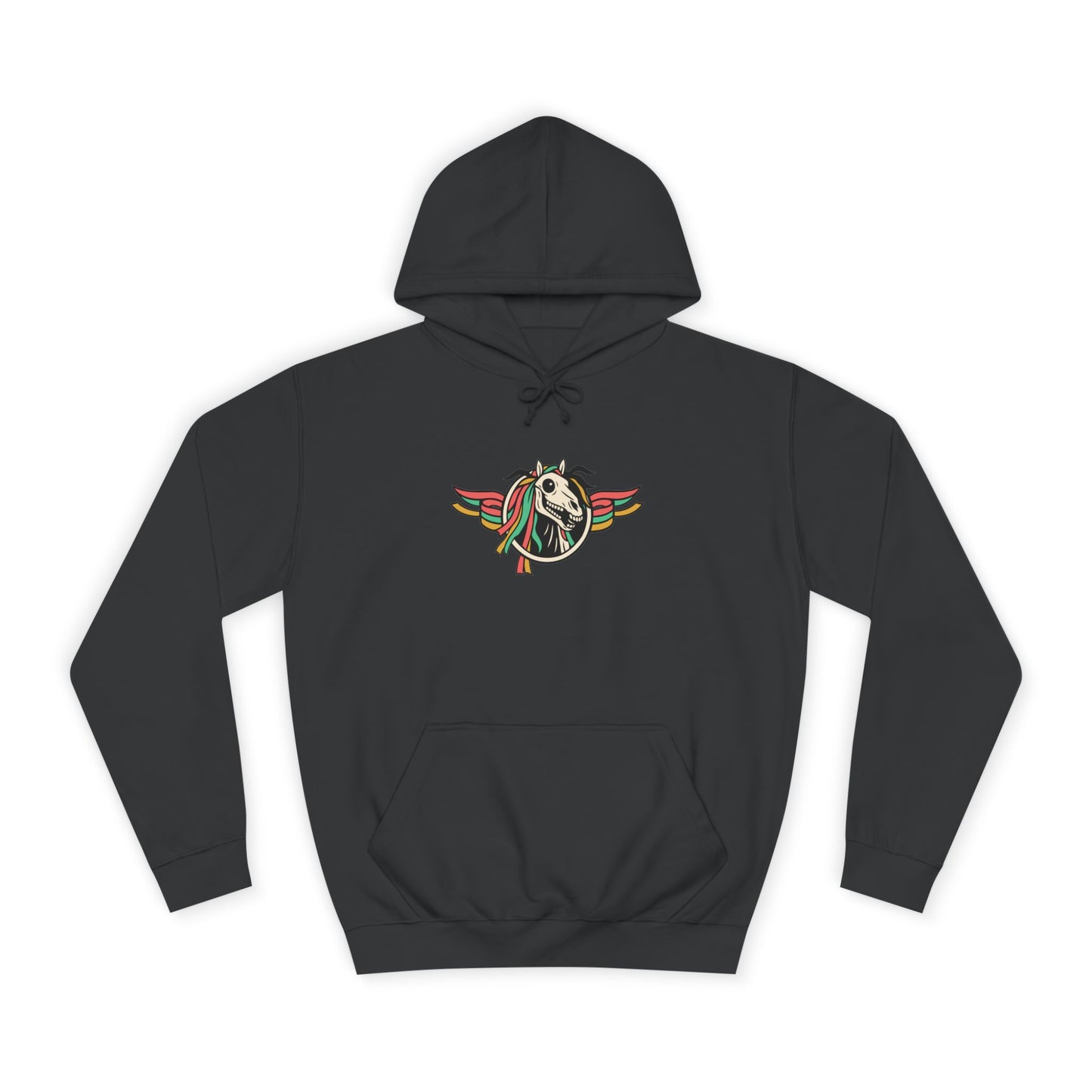 Mari Lwyd Unisex Horse Skull Hoodie