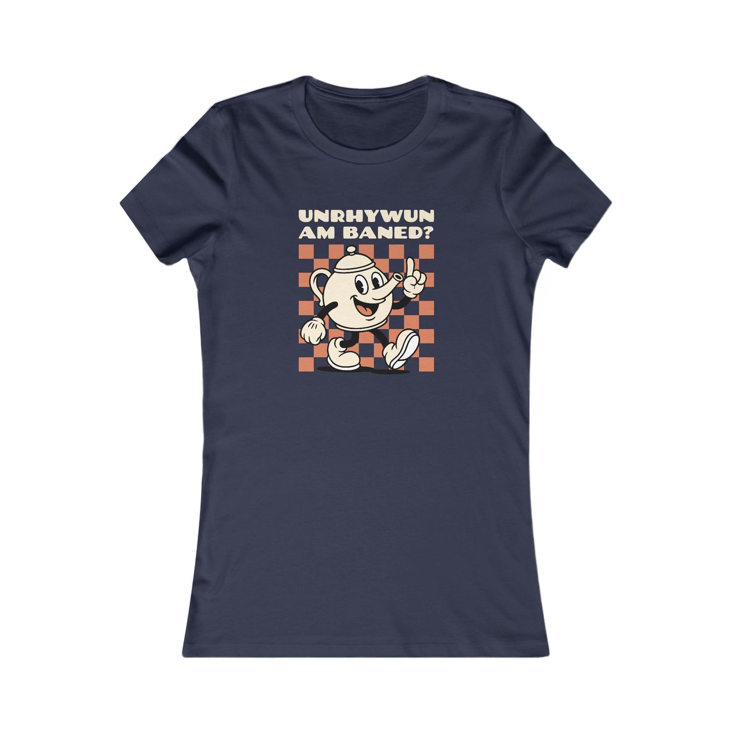 Women's Vintage Tea Tee - Unrhywun Am Baned?