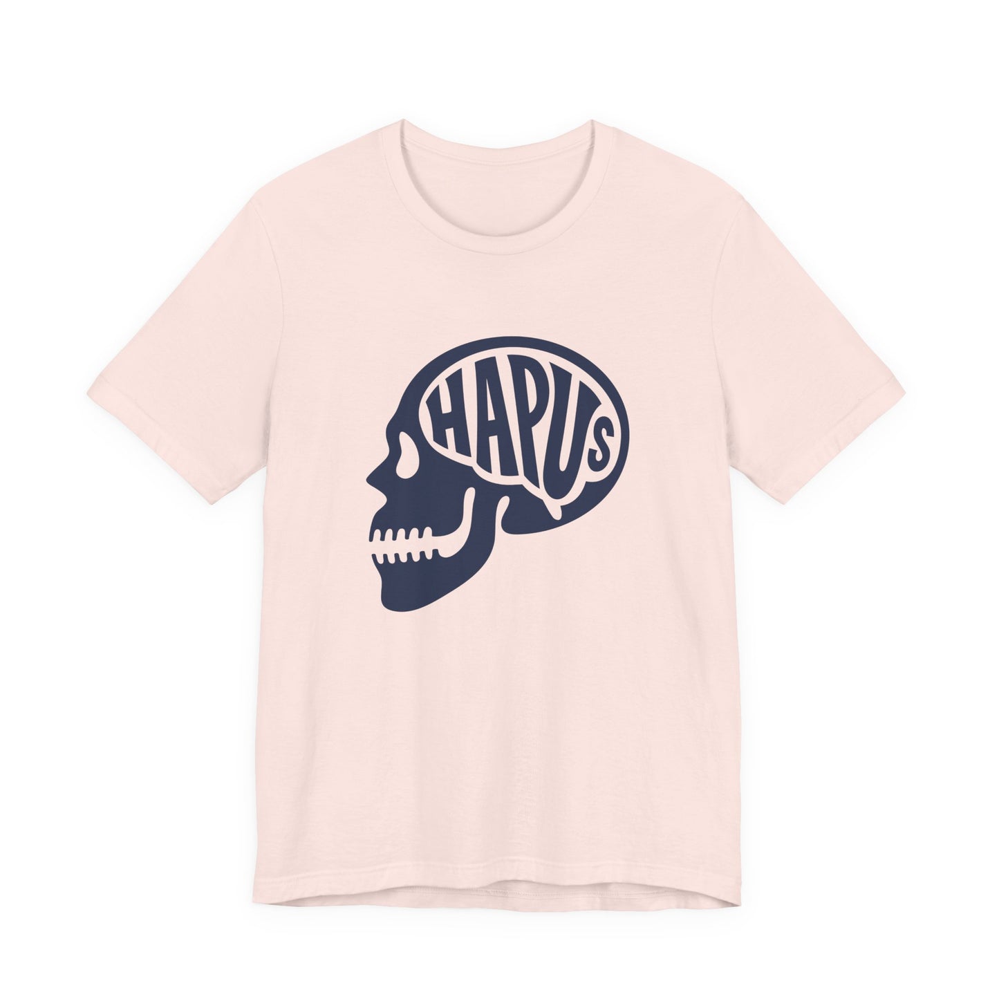 Hapus Skull Graphic Tee - Happy Brain Welsh T‑Shirt