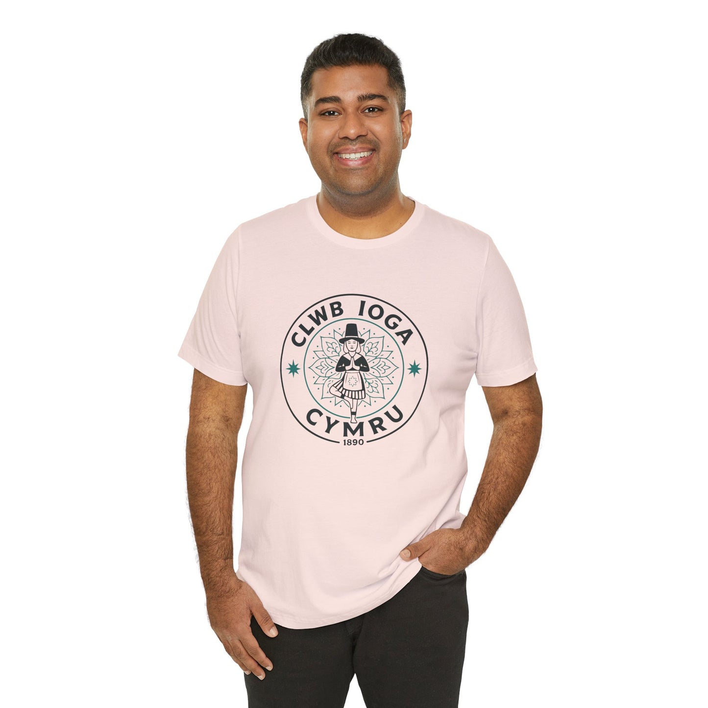 Welsh Yoga Club T‑Shirt (Unisex) – 'Clwb Ioga Cymru'