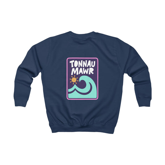 Kids 'Tonnau Mawr' Welsh Wave Jumper
