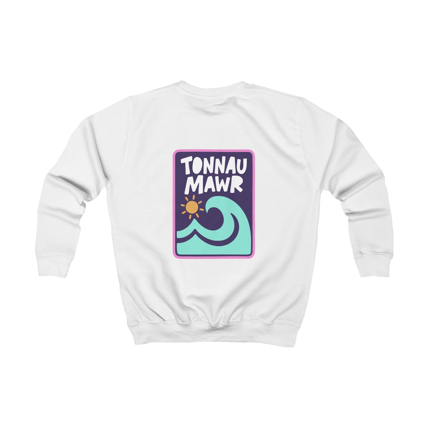Kids 'Tonnau Mawr' Welsh Wave Jumper