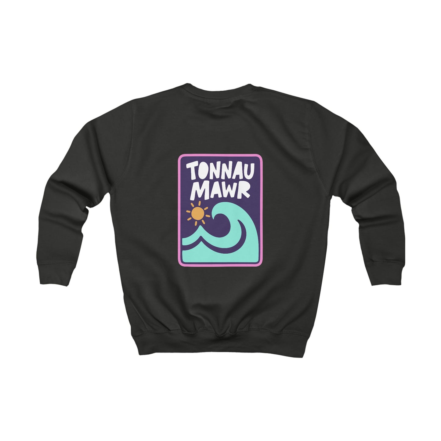 Kids 'Tonnau Mawr' Welsh Wave Jumper