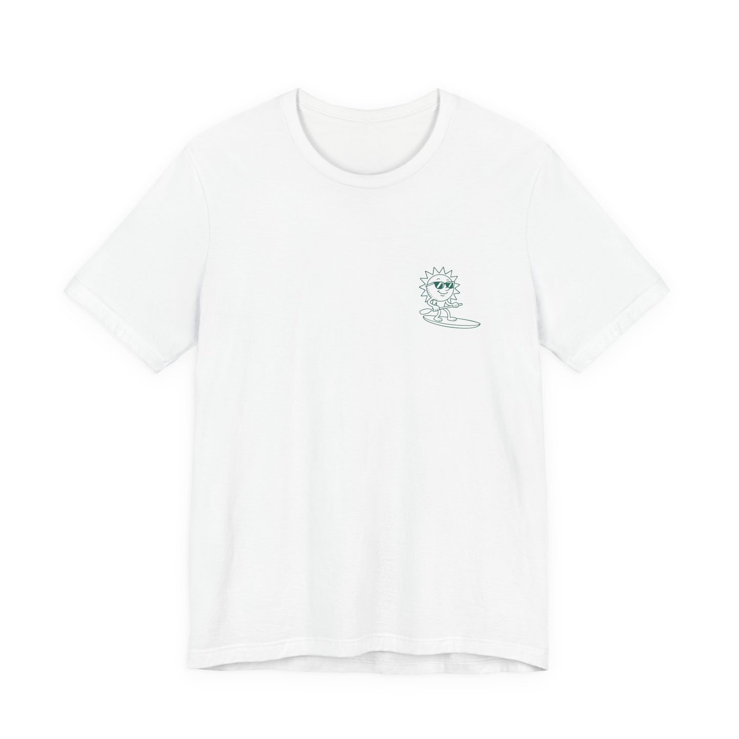 Llangorse Lake Retro Paddleboard Unisex T-Shirt (Double Sided)