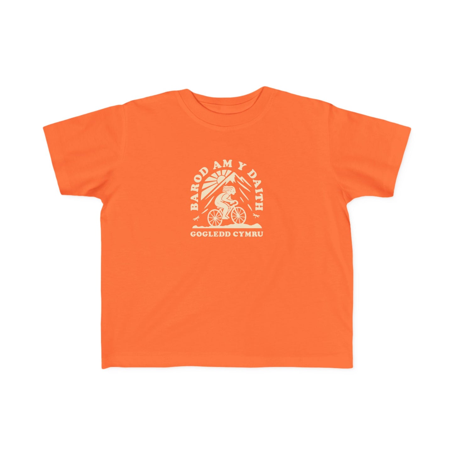 Toddler North Wales T-Shirt - 'Barod Am Y Daith'