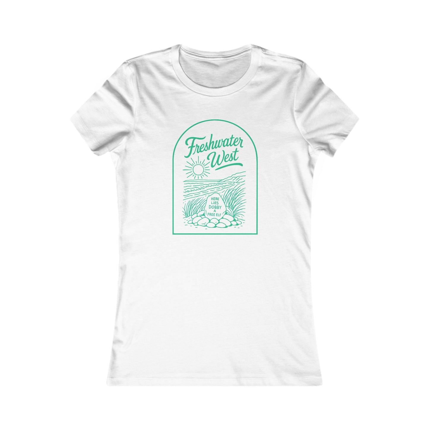 Women's Beach Tee — Freshwater West (Pembrokeshire)