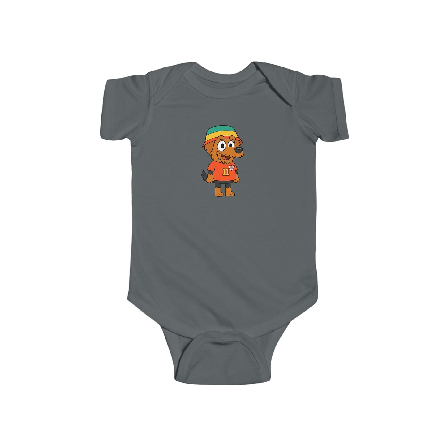 Cartoon Welsh Terrier Baby Bodysuit / Onesie