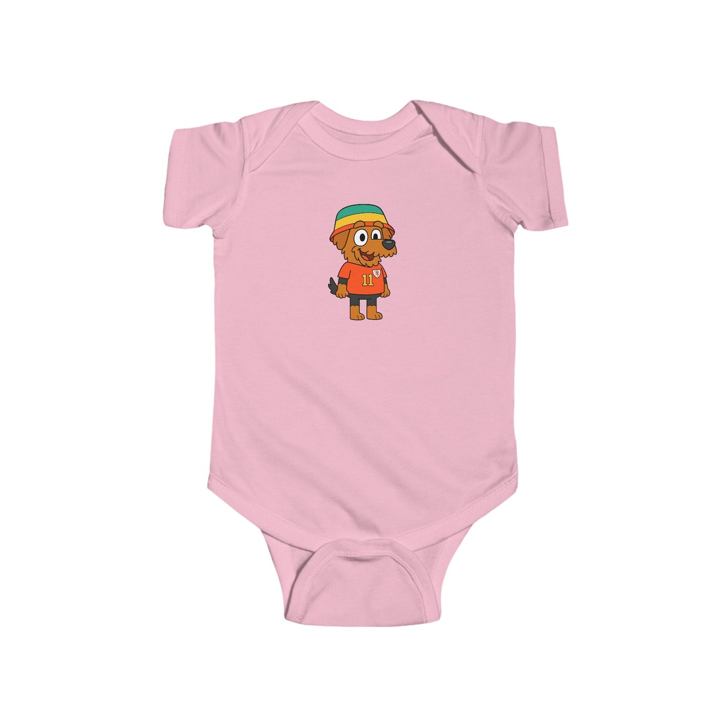 Cartoon Welsh Terrier Baby Bodysuit / Onesie