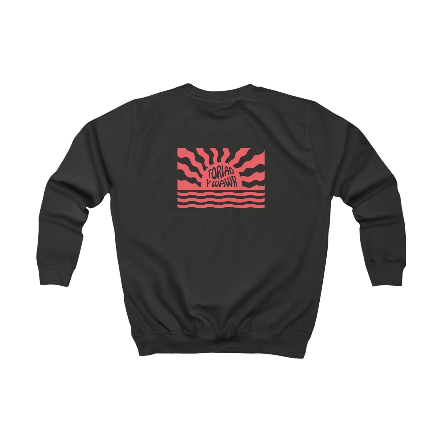 Kids Break Of Dawn Welsh Sweatshirt - "Toriad Y Wawr" (Double Sided)