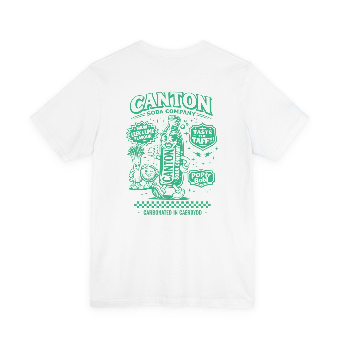 Canton Soda Company Retro Fizzy Drinks T-Shirt (Unisex) - Double Sided