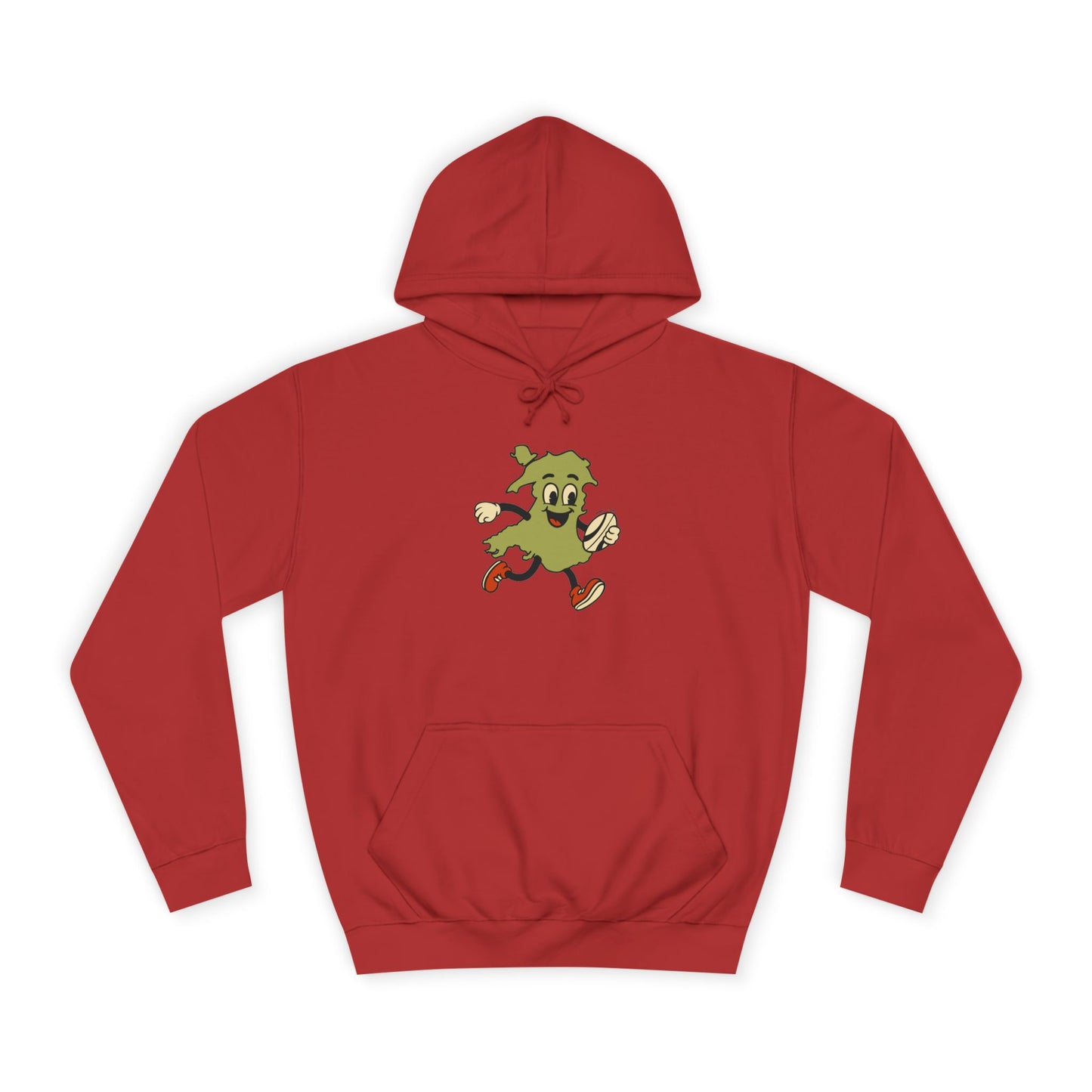 Retro Welsh Rugby Map Unisex Hoodie
