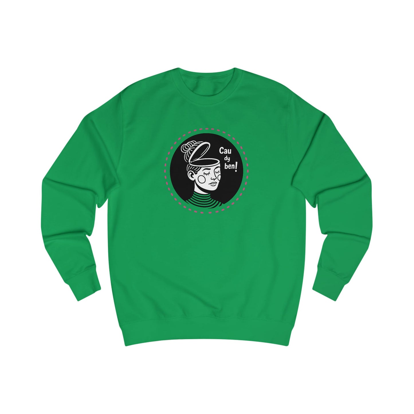'Cau dy ben!' Graphic Unisex Crewneck