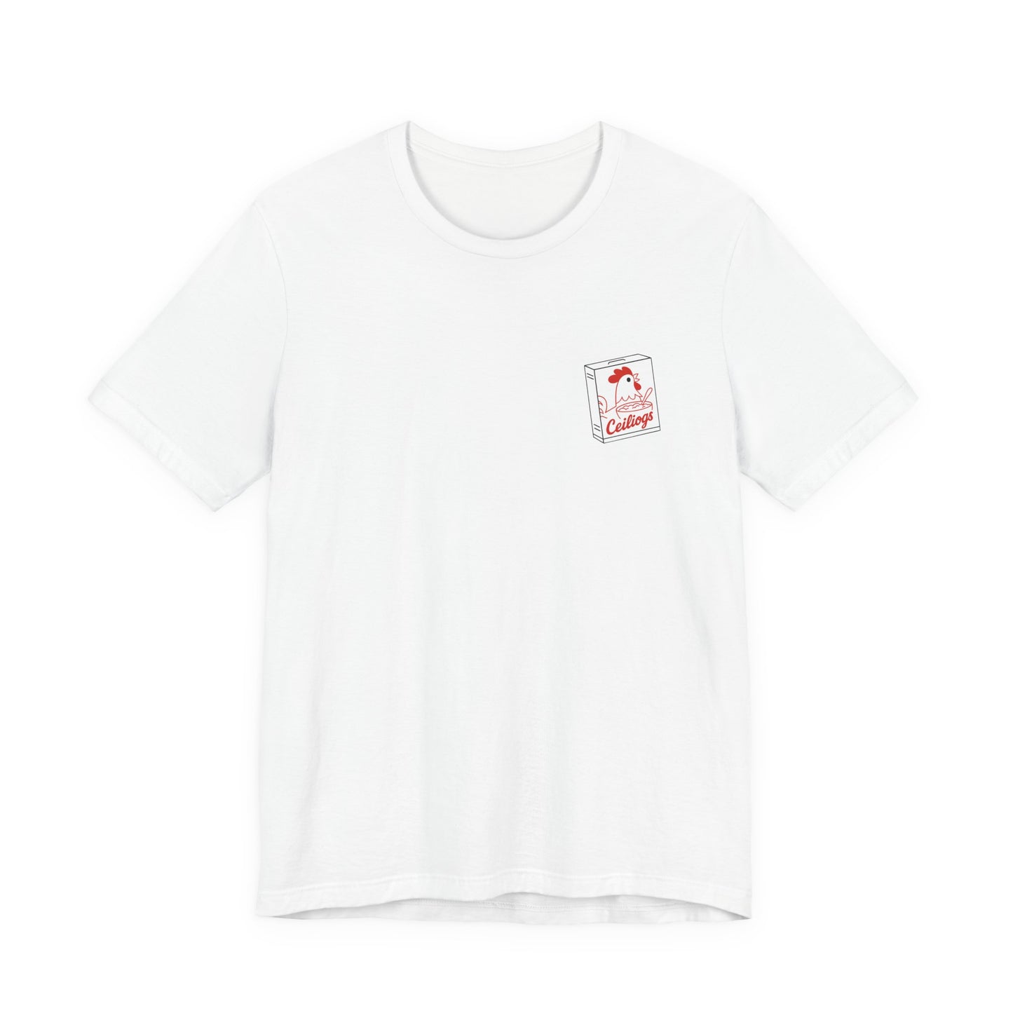 Ceiliogs Vintage Cereal Unisex T-shirt (Double Sided)