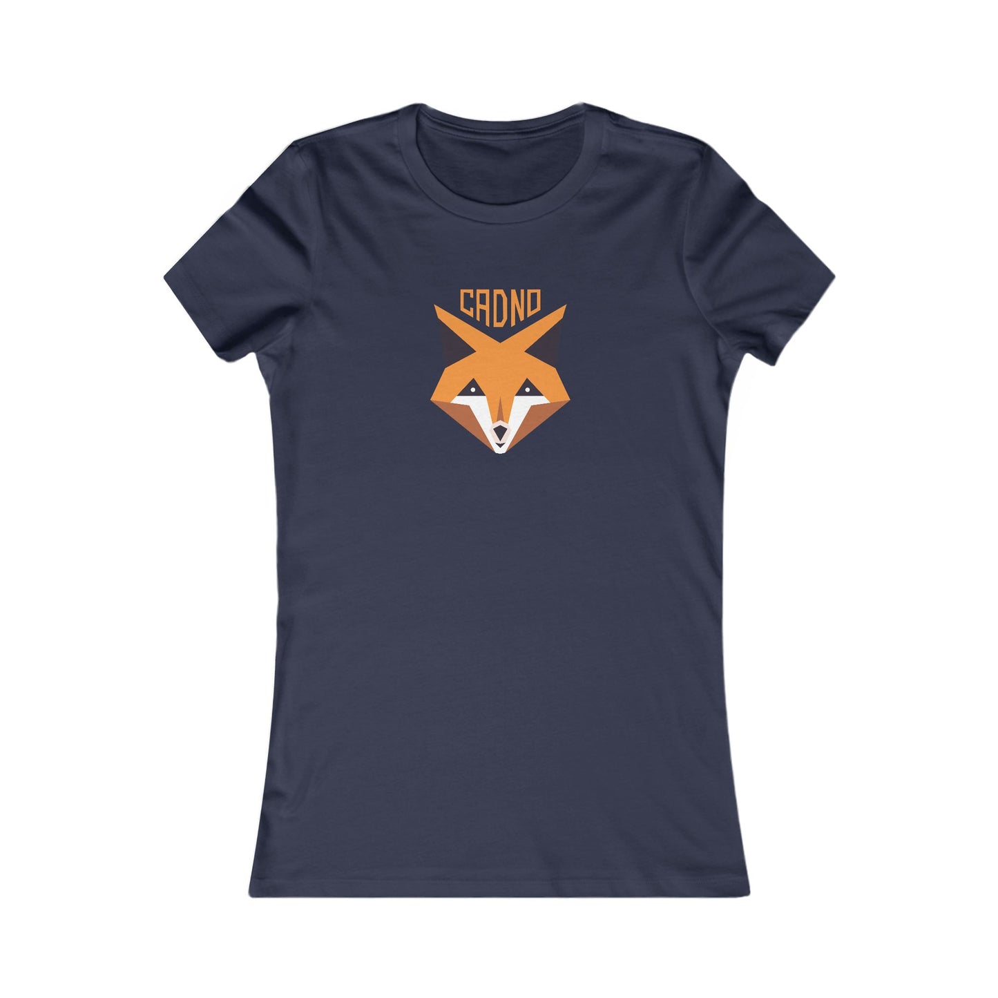 Women's Geometric Fox Tee - Cadno