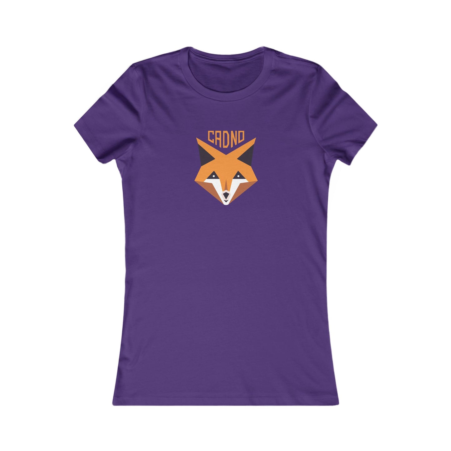 Women's Geometric Fox Tee - Cadno
