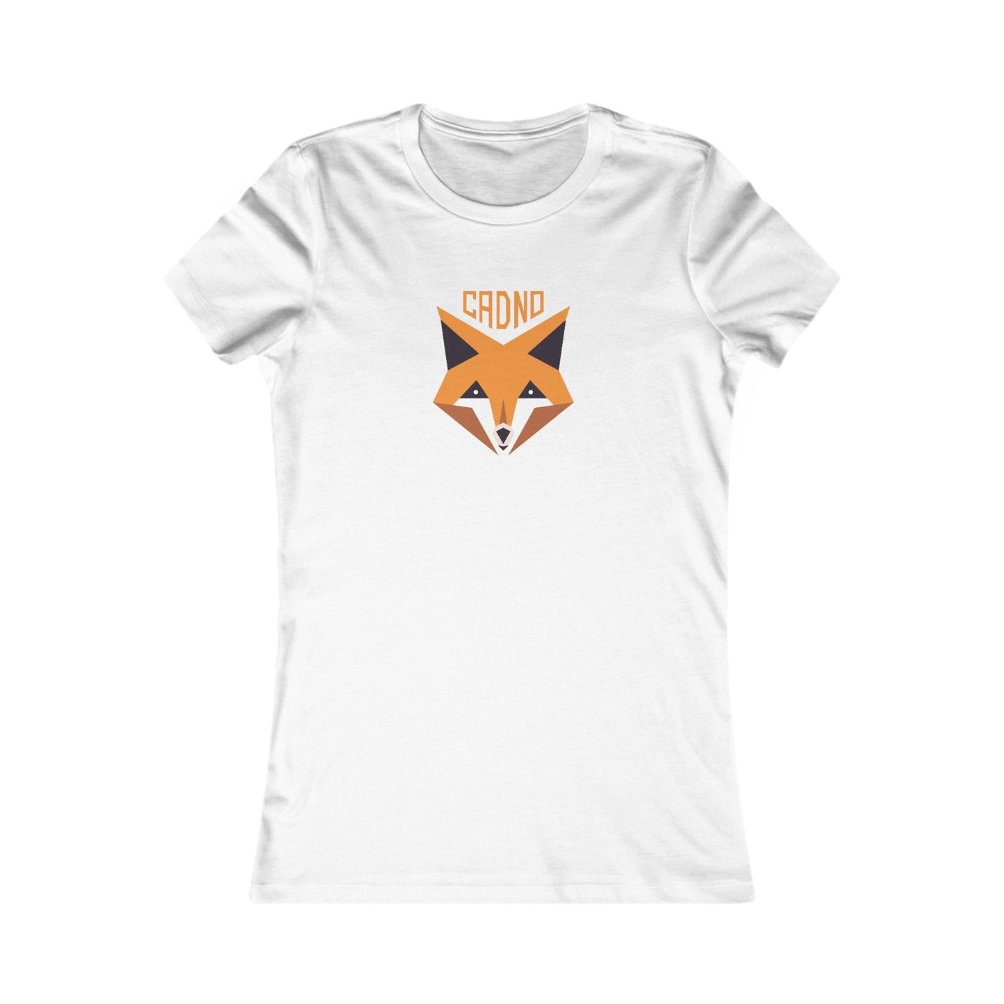Women's Geometric Fox Tee - Cadno