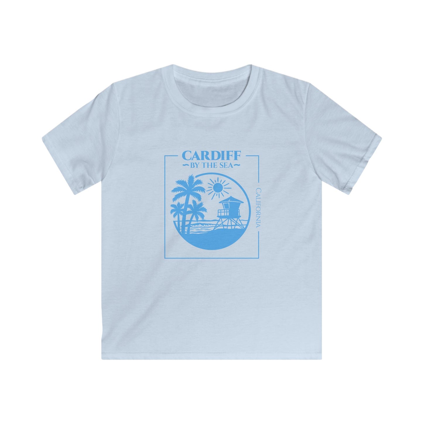 Kids Beach T-Shirt - "Cardiff by the Sea, California"