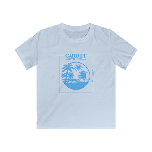Kids Beach T-Shirt - "Cardiff by the Sea, California"
