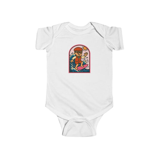 Welsh Costume Surfer - Baby Bodysuit / Onesie