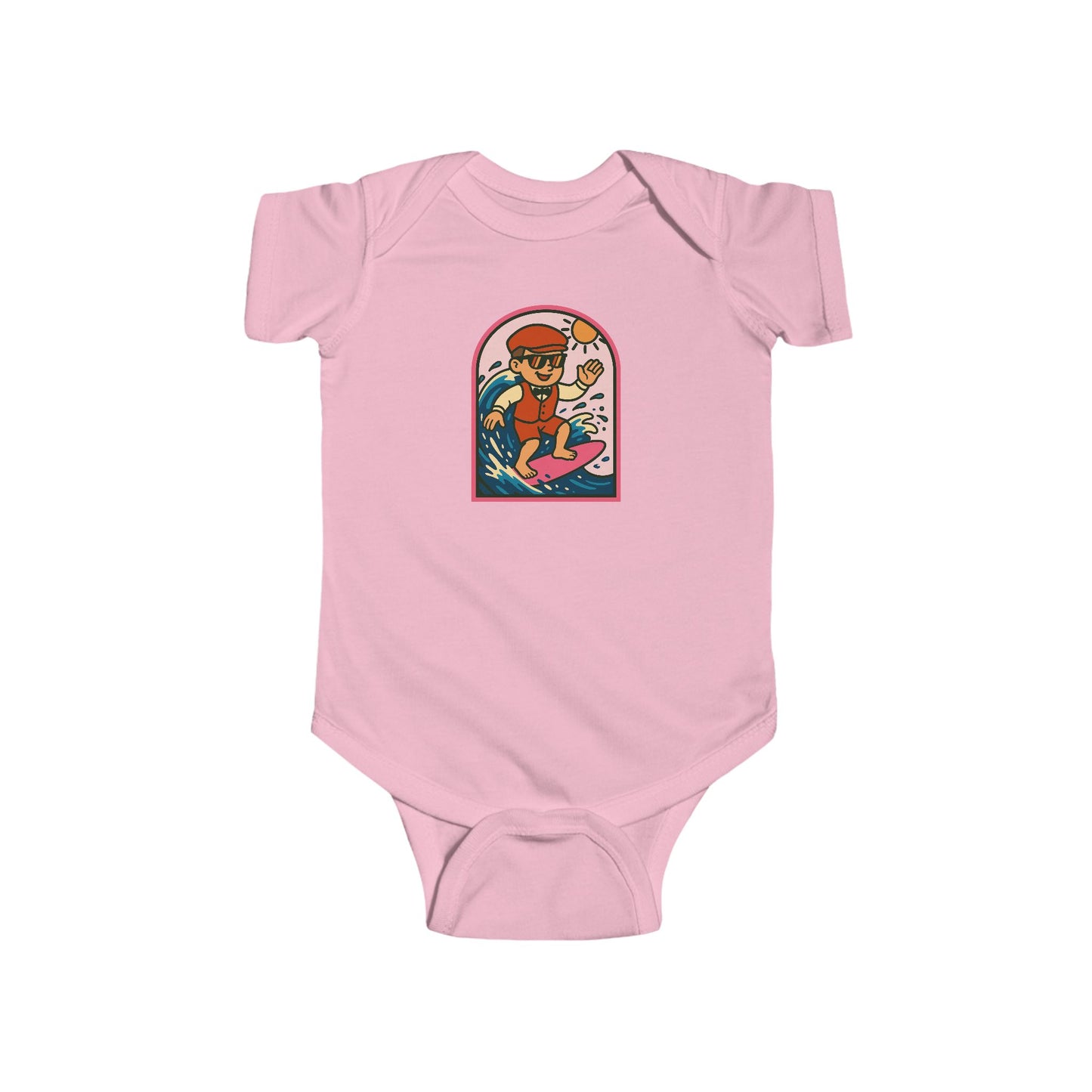Welsh Costume Surfer - Baby Bodysuit / Onesie