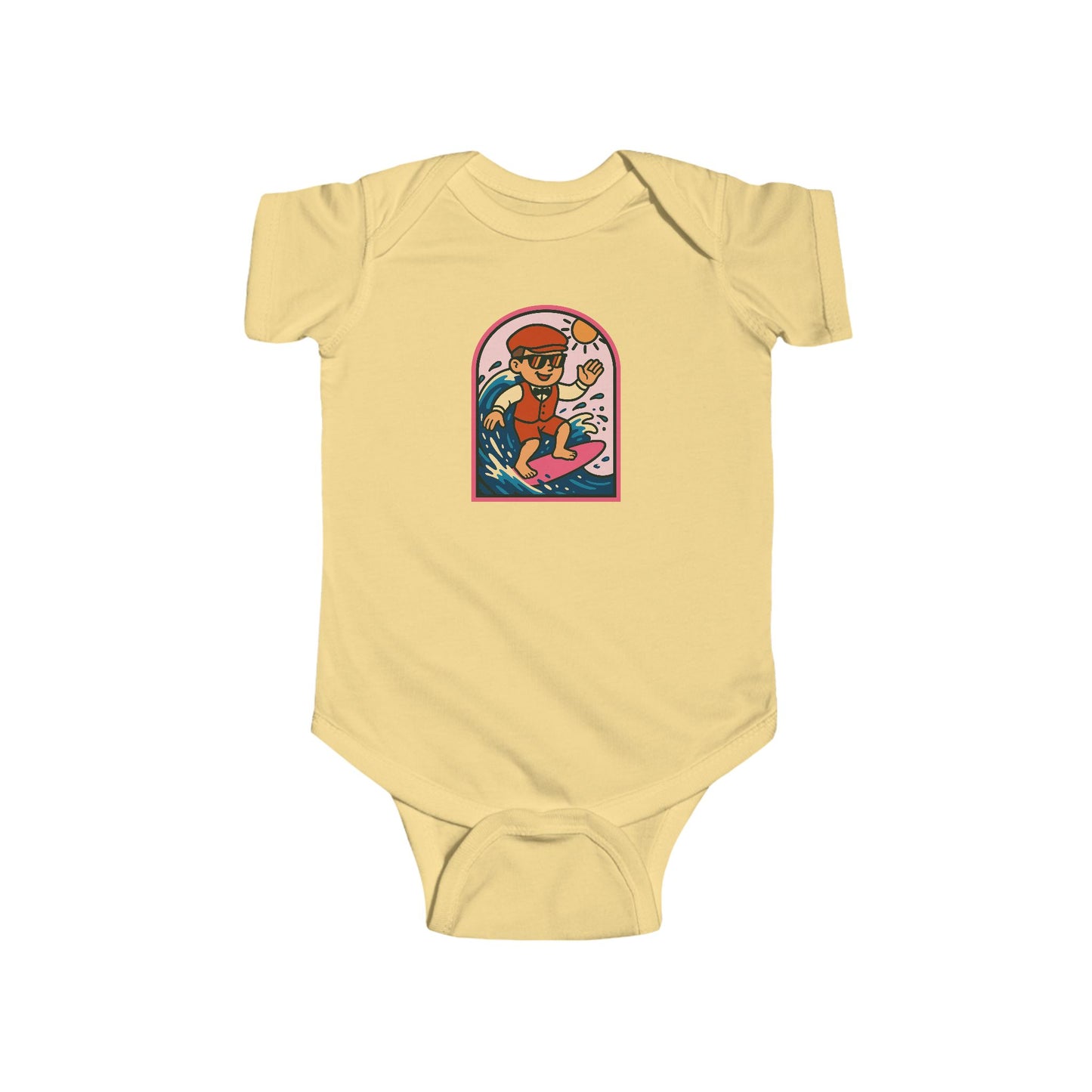 Welsh Costume Surfer - Baby Bodysuit / Onesie