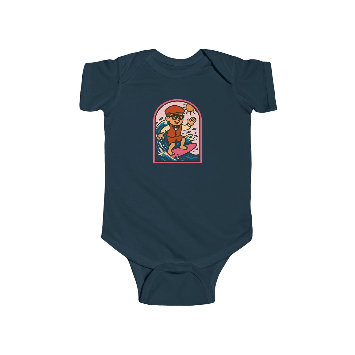 Welsh Costume Surfer - Baby Bodysuit / Onesie
