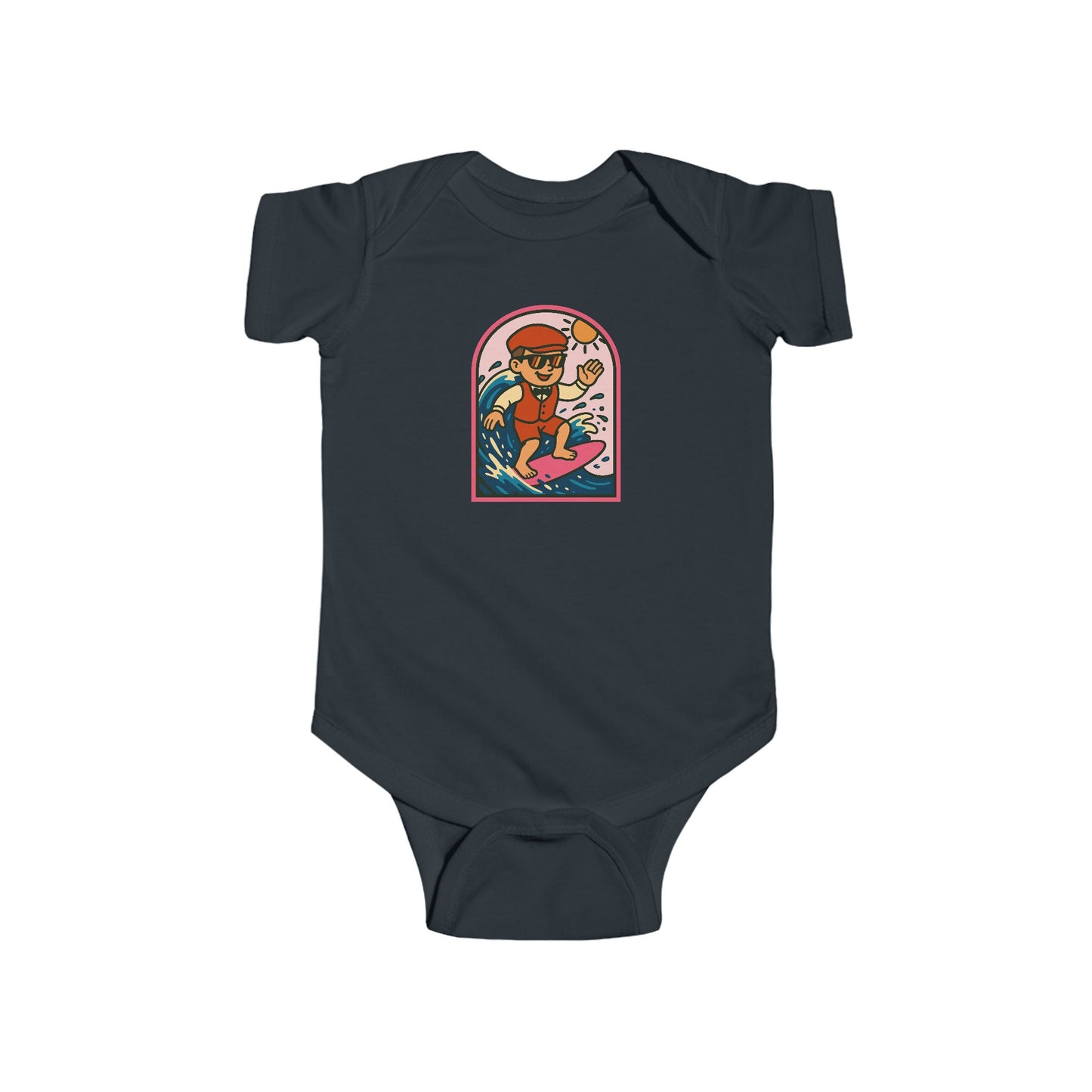 Welsh Costume Surfer - Baby Bodysuit / Onesie