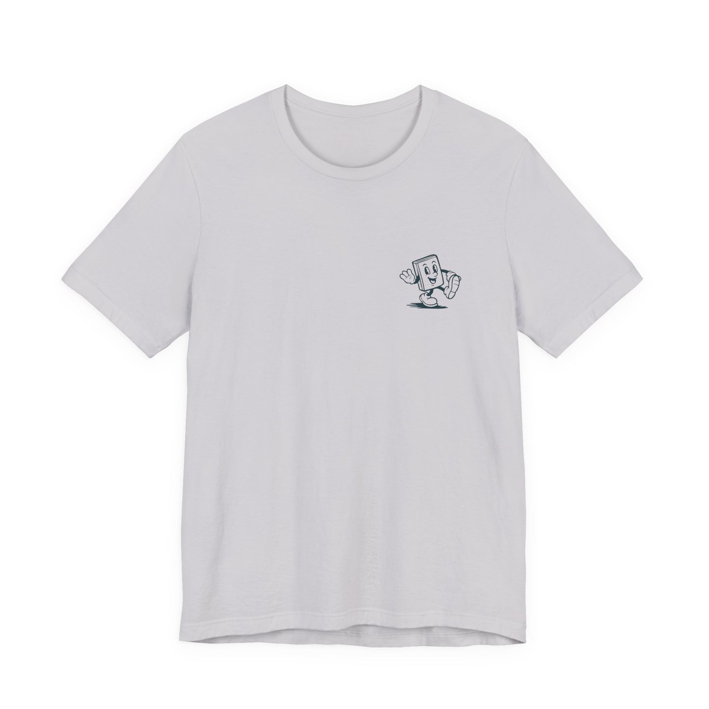 Hay-on-Wye Retro Book Double Sided T-Shirt (Unisex)