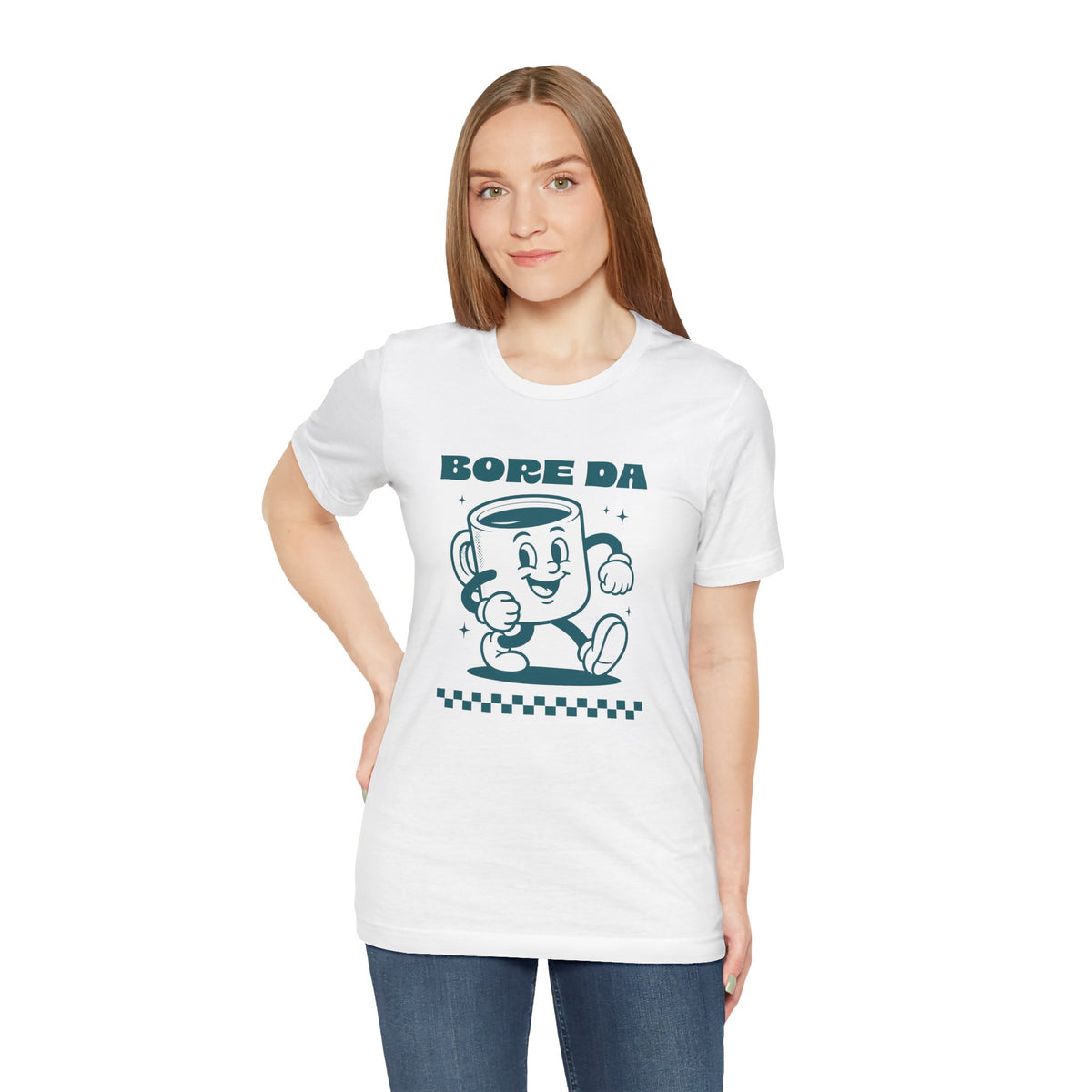 Retro Bore Da Coffee Tee (Unisex)