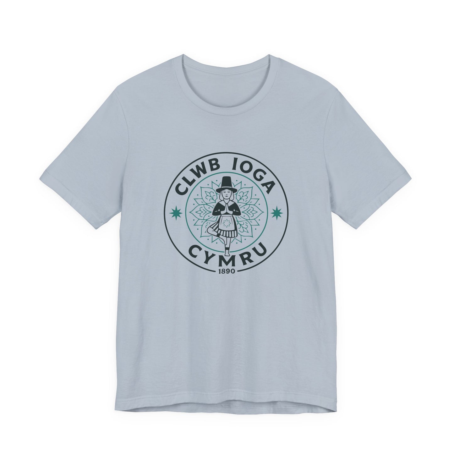 Welsh Yoga Club T‑Shirt (Unisex) – 'Clwb Ioga Cymru'