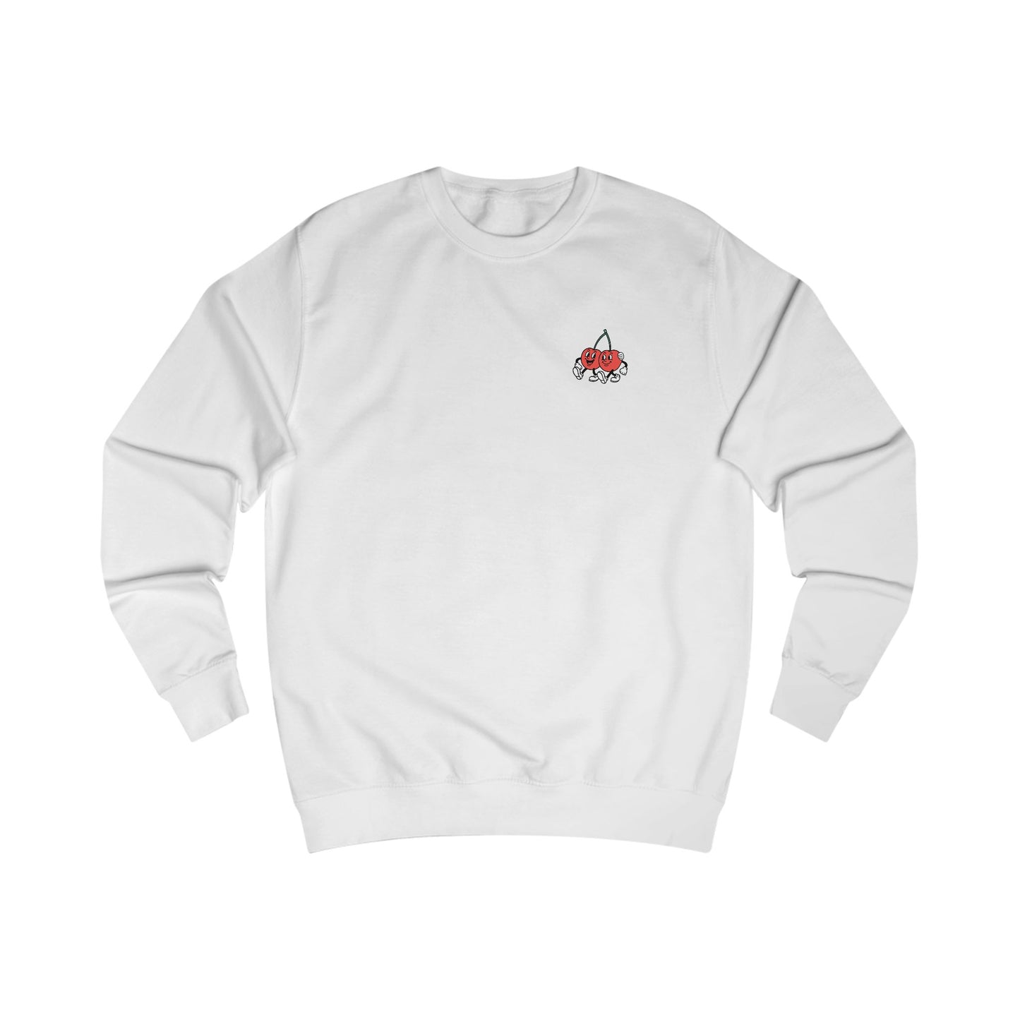 Retro Cherry Unisex Sweatshirt - 'Ceirios Trelew, Patagonia' (Double Sided)
