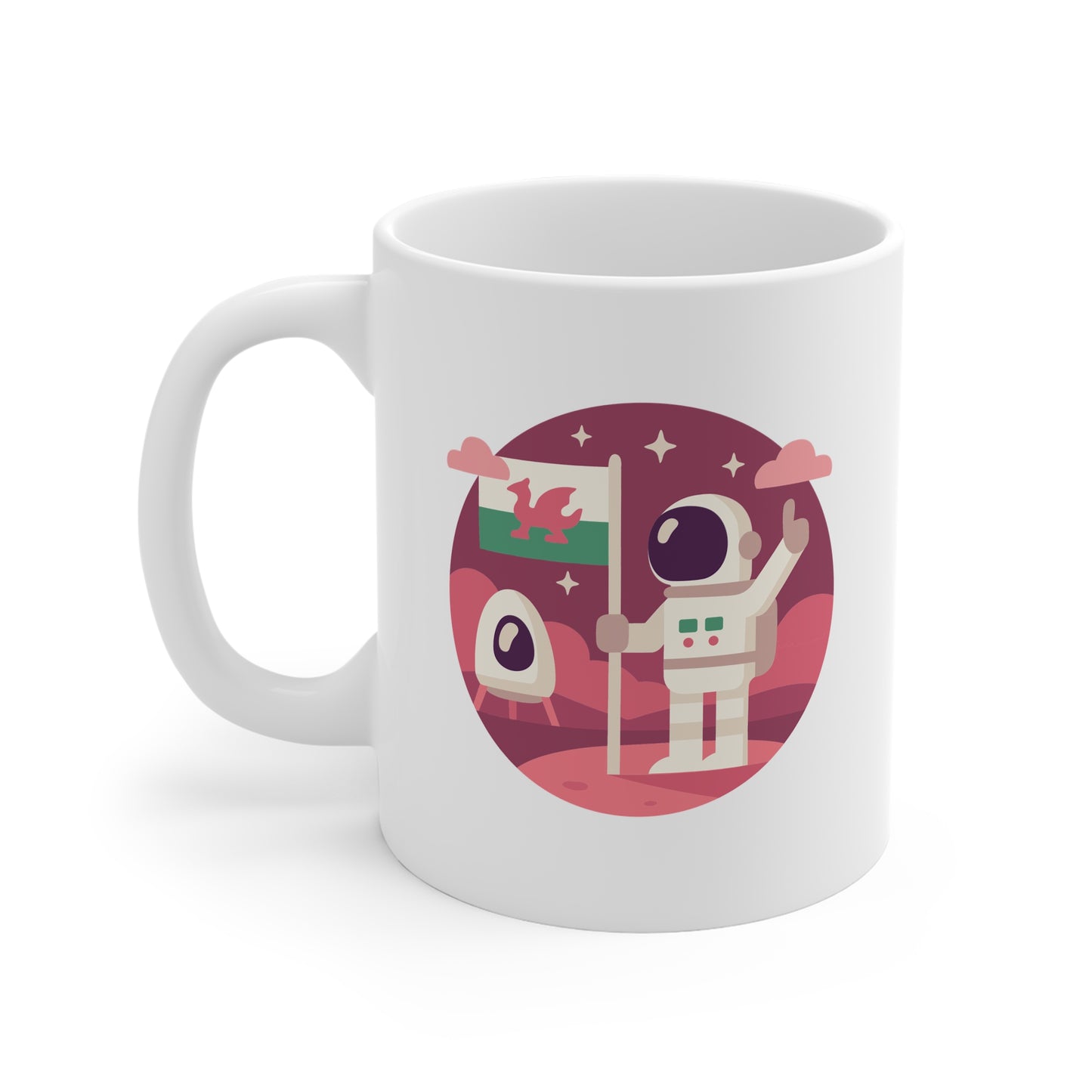 Welsh Astronaut Mug