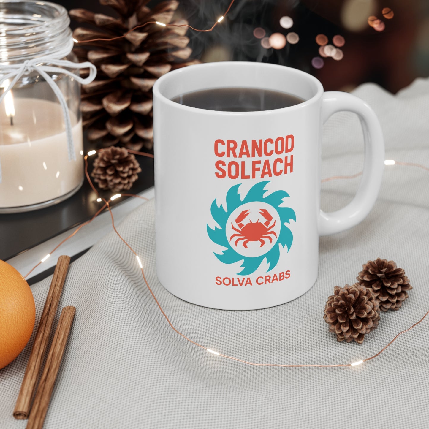 Solva Crabs Mug - 'Crancod Solfach'