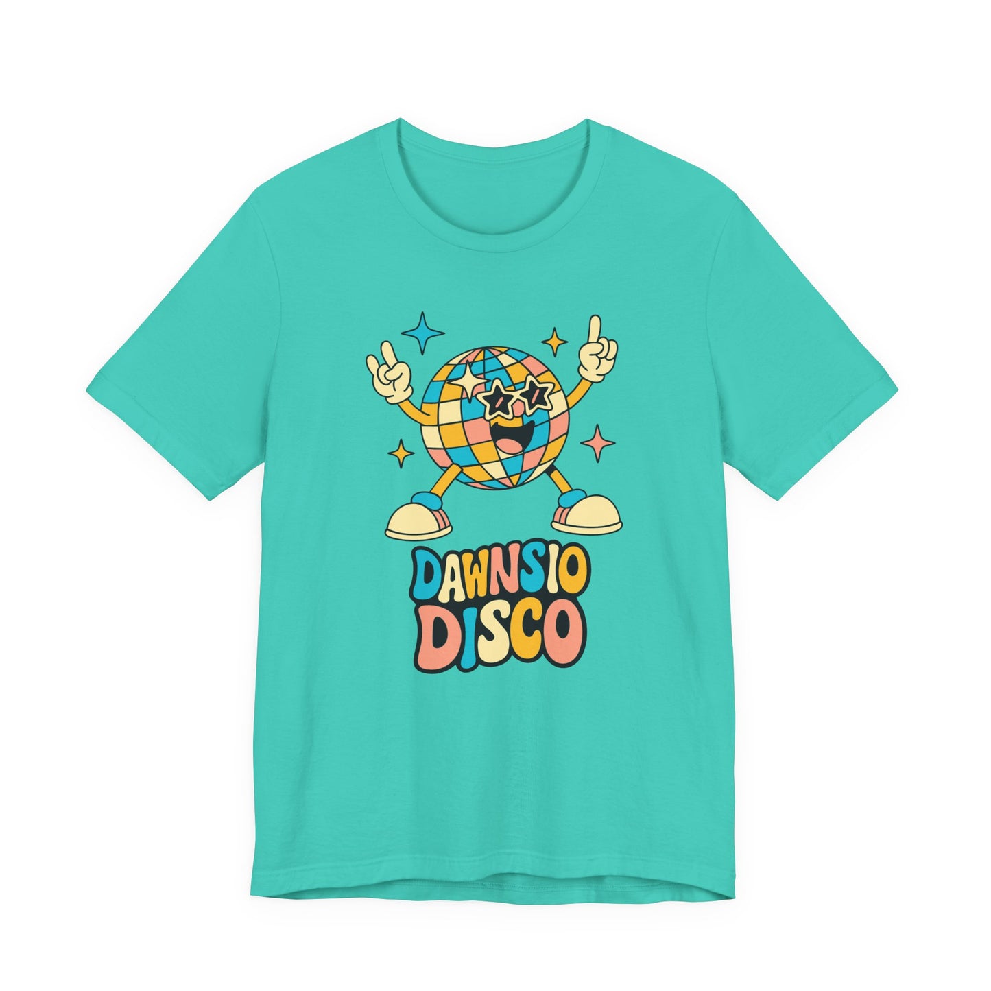 'Dawnsio Disco' Unisex T-Shirt - Retro Disco Ball Tee