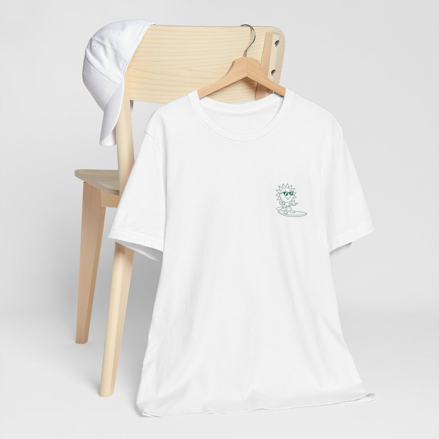 Llangorse Lake Retro Paddleboard Unisex T-Shirt (Double Sided)