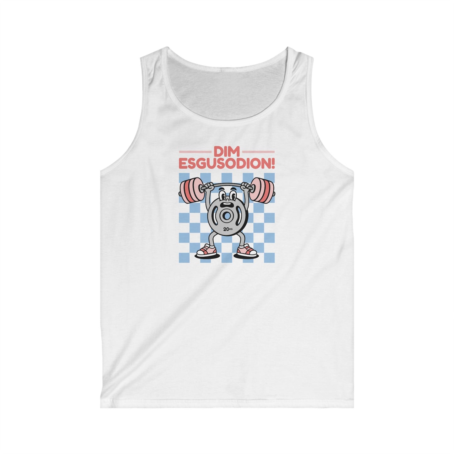 'Dim Esgusodion' - No Excuses Workout Vest