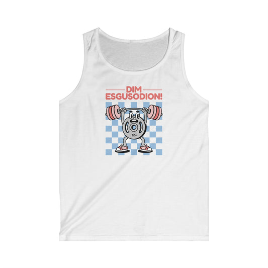 'Dim Esgusodion' - No Excuses Workout Vest